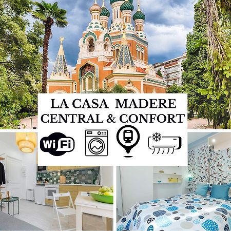 La Casa Madere- Centre Ville Pres Gare - Wifi -Confort Et Cosy Pres Des Transports En Communs Nizza Exterior foto