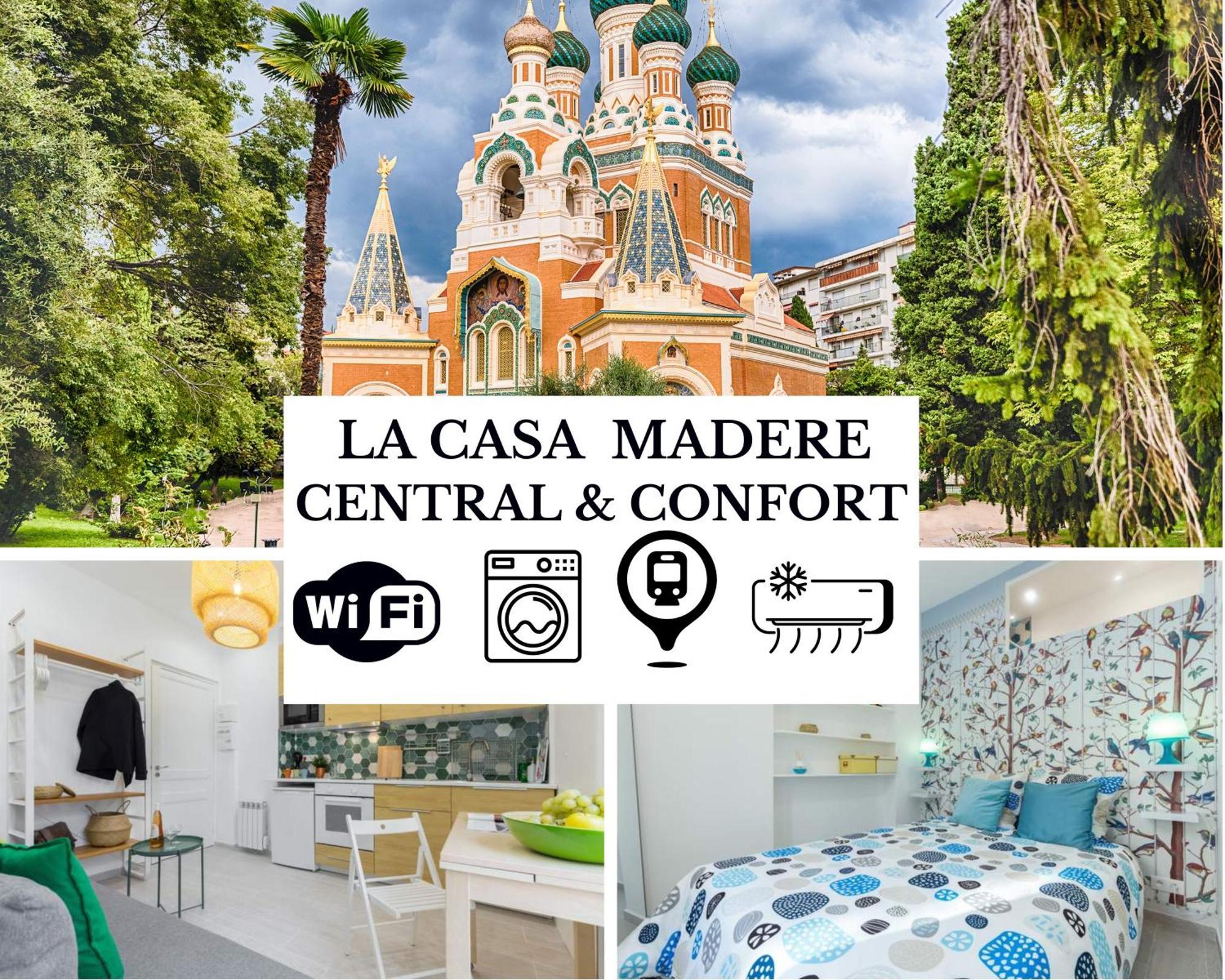La Casa Madere- Centre Ville Pres Gare - Wifi -Confort Et Cosy Pres Des Transports En Communs Nizza Exterior foto